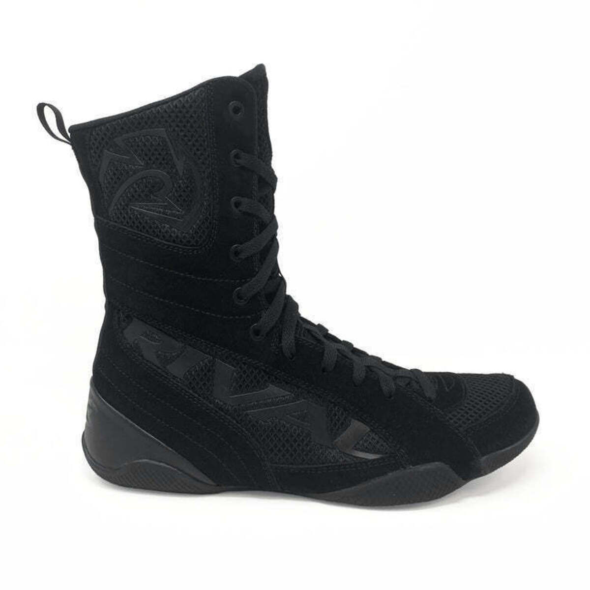 Rival RSX Guerrero 03 High Top Boxing Boots - Black - Click Image to Close